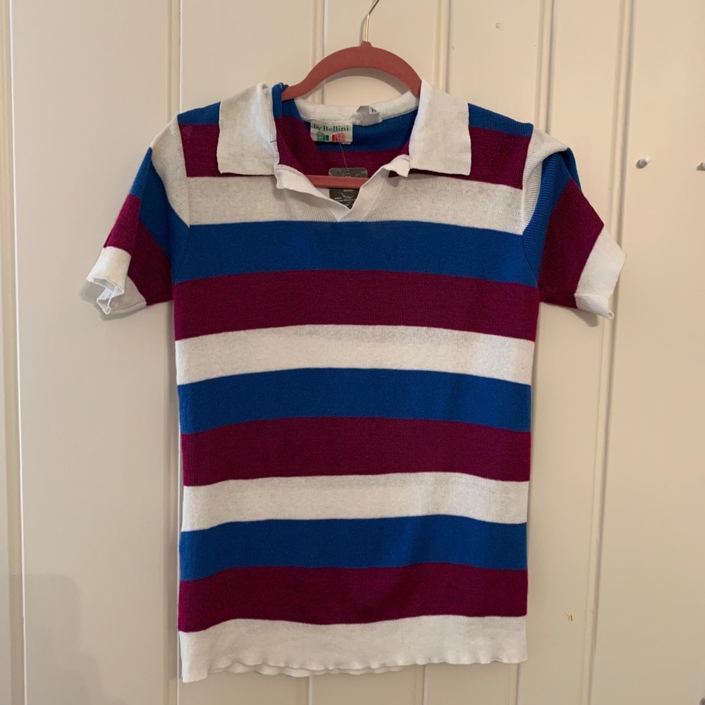 Urban renewal vintage striped polo
